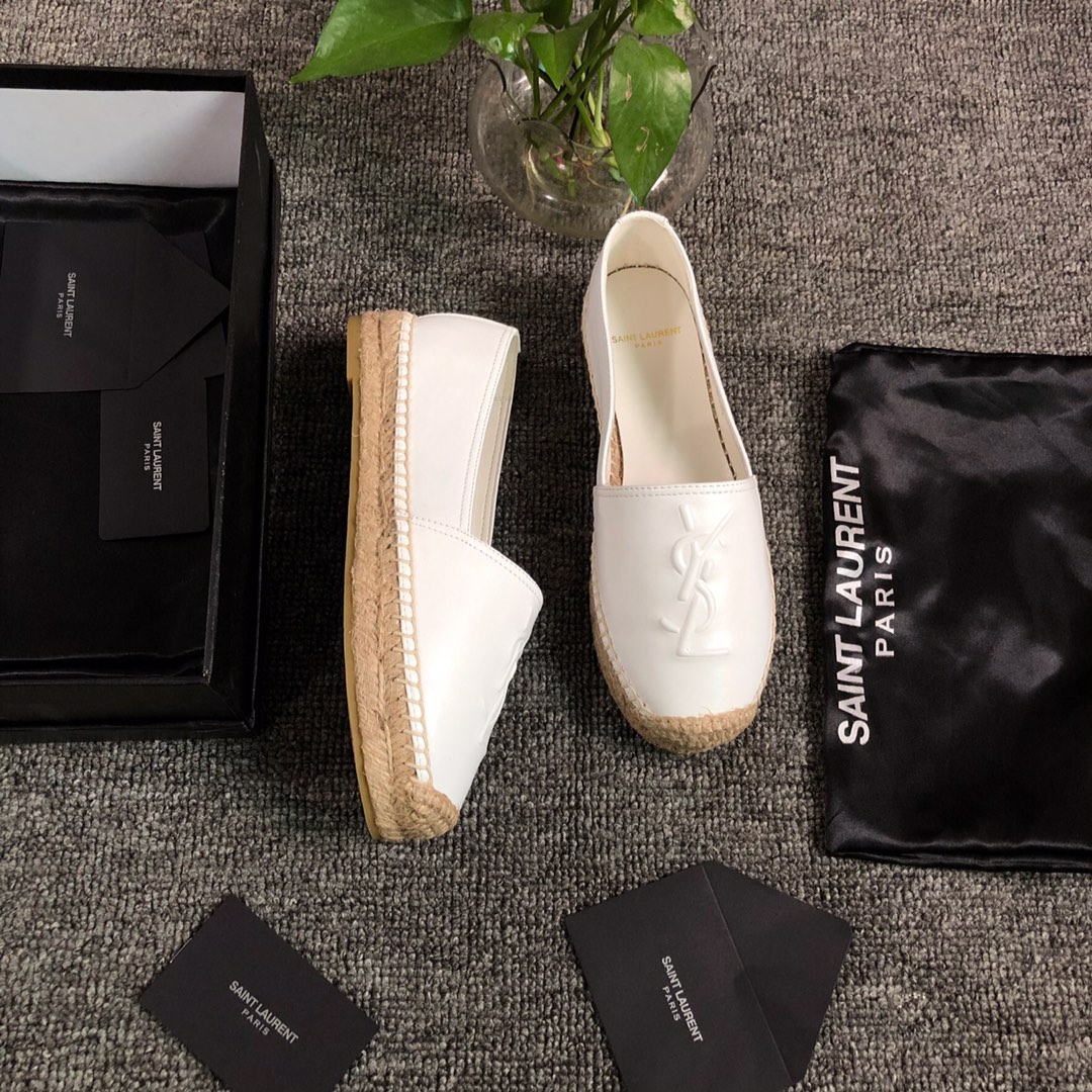 MONOGRAM ESPADRILLES IN METALIZED LAMBSKIN