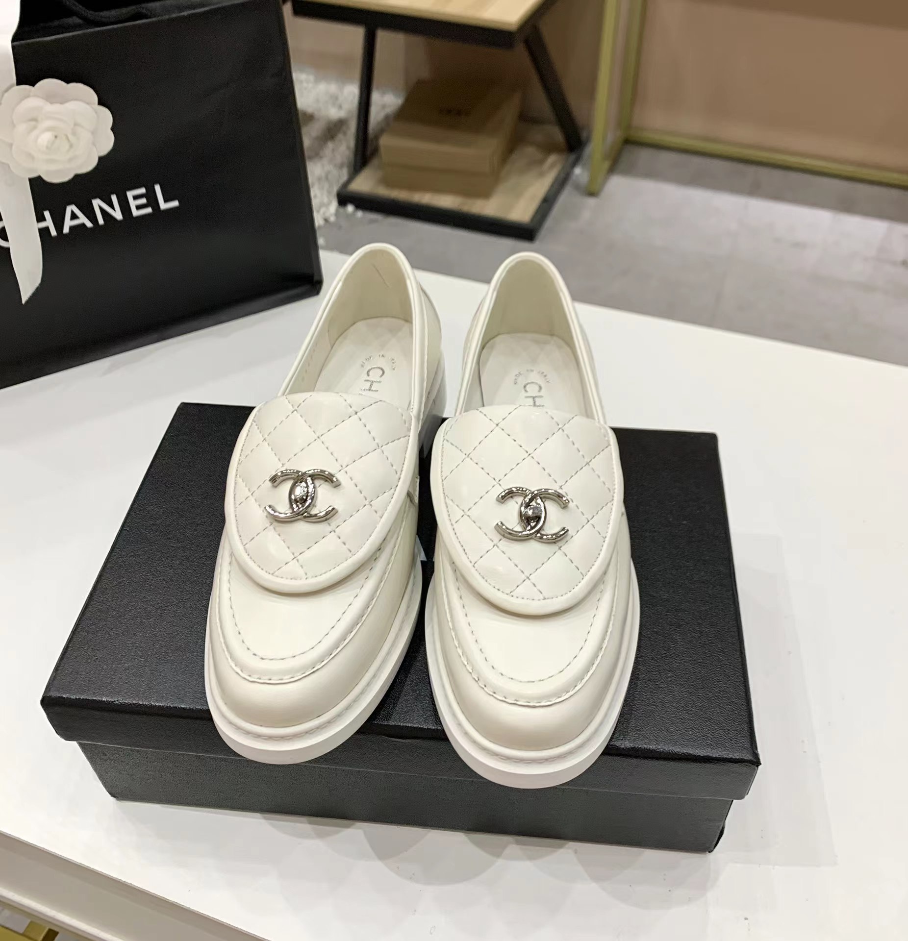 Ch*el loafers
